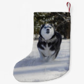 Gebühr durch Husky Weihnachts-Strumpf Kleiner Weihnachtsstrumpf (Rückseite)