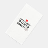 GEBÜHREN UND LIEBE SERVIETTE (Ecke)