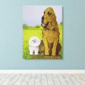 gebührend leinwanddruck (Insitu (Holzboden))