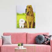 gebührend leinwanddruck (Insitu (Wohnzimmer))