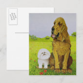 gebührend postkarte (Vorne/Hinten)