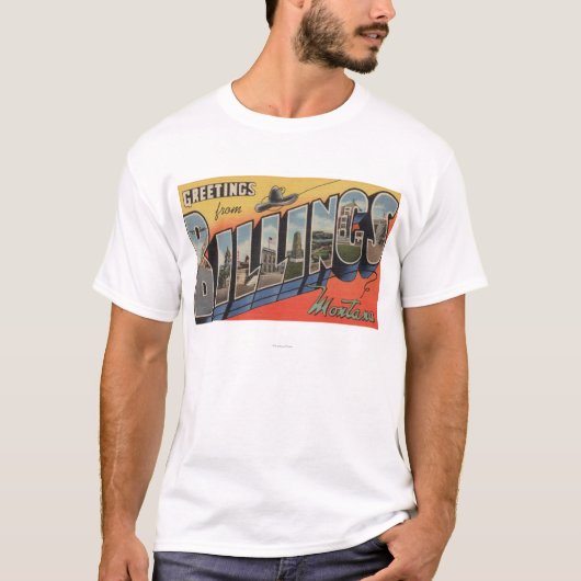 Gebührenzählungen, Montana - große T-Shirt (Vorderseite)