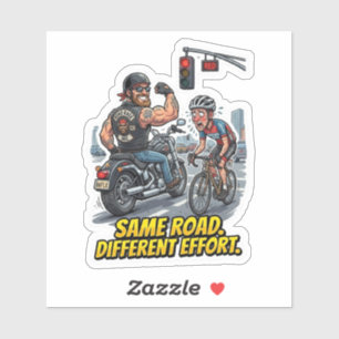 Gebunden Durch Chrome Biker Aufkleber