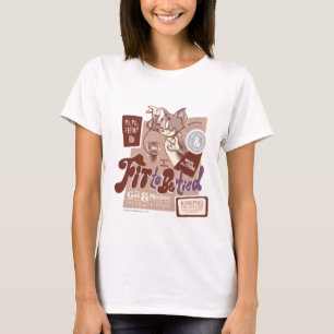 Gebunden zu werden Tom- und Jerry-Sitz T-Shirt