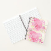 Gebundene Herzen - Rosa Notizblock (Innenseite)