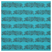 Gebundene Monster (schwarz) Stoff (Muster)