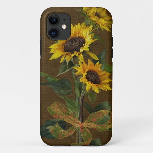 Gebundene Sonnenblumen Case-Mate iPhone Hülle (Rückseite)