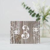 Gebundener Holztisch Nummer Postkarte (Stehend Vorderseite)
