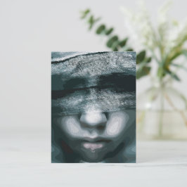 Gebundenes Sehen: Zwangsweise Stille Postkarte