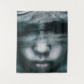 Gebundenes Sehen: Zwangsweise Stille Wandteppich (Vorderseite)