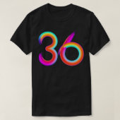gebürstet 34 T-Shirt (Design vorne)