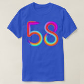 gebürstet 55 T-Shirt (Design vorne)