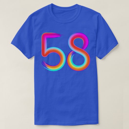 gebürstet 55 T-Shirt (Design vorne)