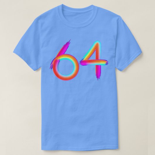 gebürstet 61 T-Shirt (Design vorne)