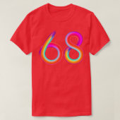 gebürstet 65 T-Shirt (Design vorne)