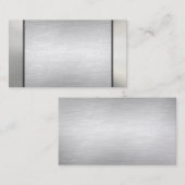 Gebürstete GoldVisitenkarten Visitenkarte (Vorne/Hinten)