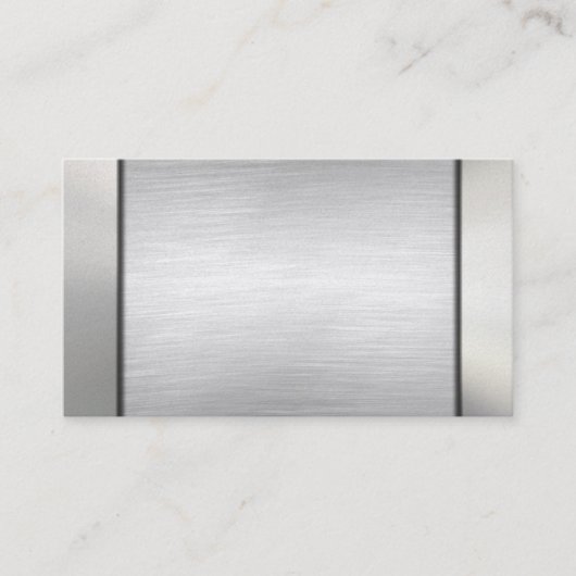 Gebürstete GoldVisitenkarten Visitenkarte (Vorderseite)