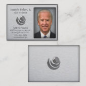 Gebürstete kundenspezifische visitenkarte (Vorne/Hinten)