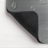 gebürstete Metallwaterdrops Mousepad (Ecke)