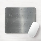 gebürstete Metallwaterdrops Mousepad (Mit Mouse)