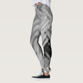 Gebürstete StahlLeggings durch Künstler C.L. Brown Leggings (Links)