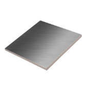 Gebürsteter Aluminiummetallblick Fliese (Seite)