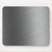 Gebürsteter Aluminiummetallblick Mousepad (Vorne)