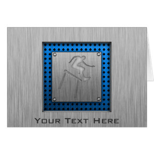 Gebürsteter Metall-Blick Hürdenspringer