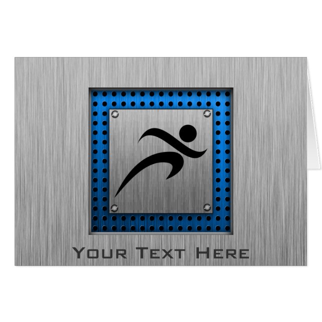 Gebürsteter Metallblick Betrieb (Vorderseite (Horizontal))