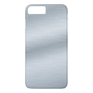 Gebürsteter Silber-Look-Hintergrund Case-Mate iPhone Hülle