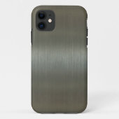 Gebürstetes Aluminium Case-Mate iPhone Hülle (Rückseite)