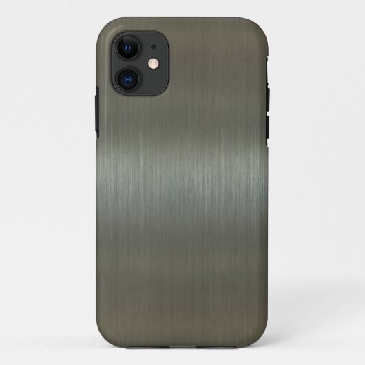 Gebürstetes Aluminium Case-Mate iPhone Hülle (Rückseite)