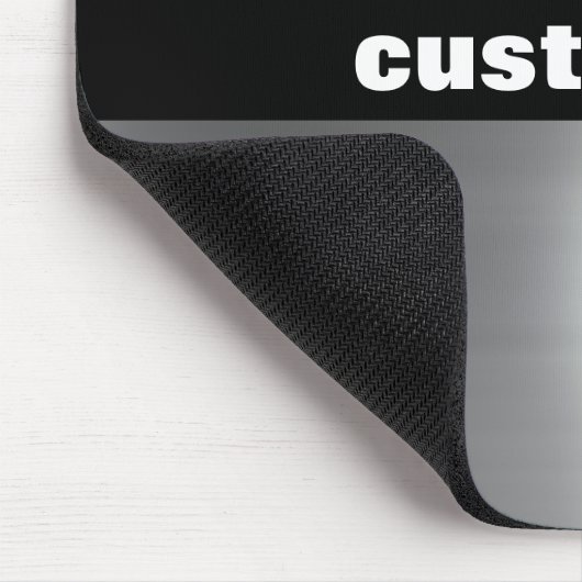 Gebürstetes Aluminium Mousepad (Ecke)