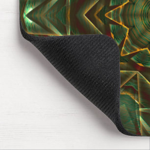 Gebürstetes, gealtertes, bräunliches, blaues Kalei Mousepad