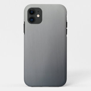 Gebürstetes Metall iPhone 11 Hülle