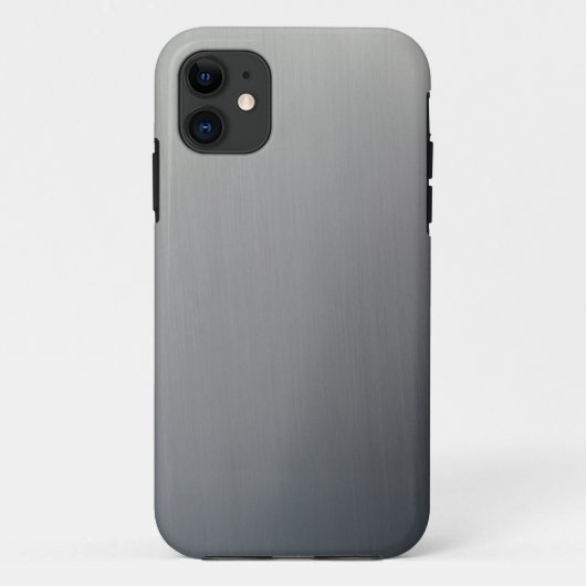 Gebürstetes Metall Case-Mate iPhone Hülle (Rückseite)