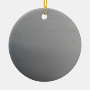 Gebürstetes Metall Keramikornament
