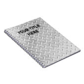 Gebürstetes Notizblock (Rechte Seite)