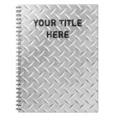 Gebürstetes Notizblock (Vorderseite)