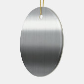 Gebürstetes rostfreies keramikornament (Links)