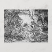 Geburt, 1654 postkarte (Vorderseite)