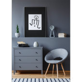 Geburt: Ancient American Petroglyph Poster