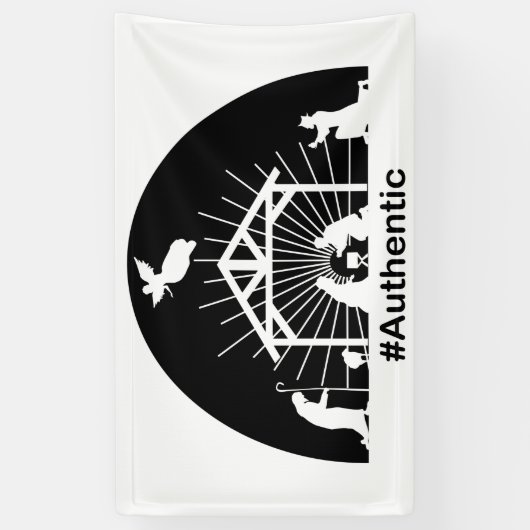 Geburt authentisch banner (Vertikal)