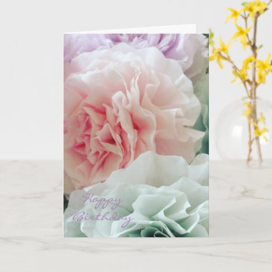 Geburt Blume des Kaffeefilters Karte (Gelbe Blume)