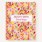 Geburt Boas Dessertrezepte Notizblock (Vorderseite)