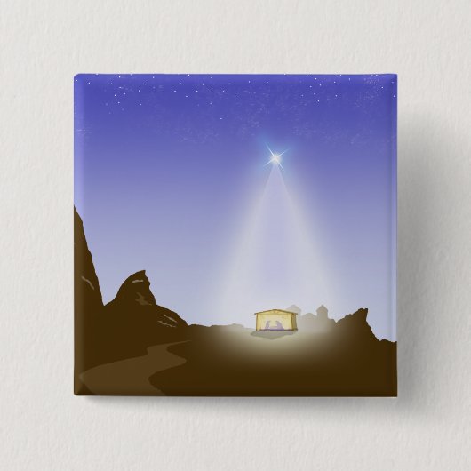 Geburt Christi Button (Vorderseite)