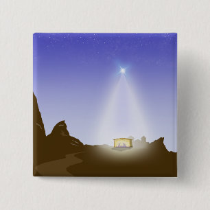 Geburt Christi Button