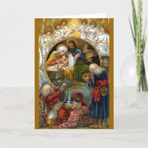 Geburt Christi Feiertagskarte