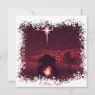 Geburt Christi Feiertagskarte