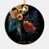 Geburt Christi - griechische orthodoxe Keramik Ornament (Vorne)